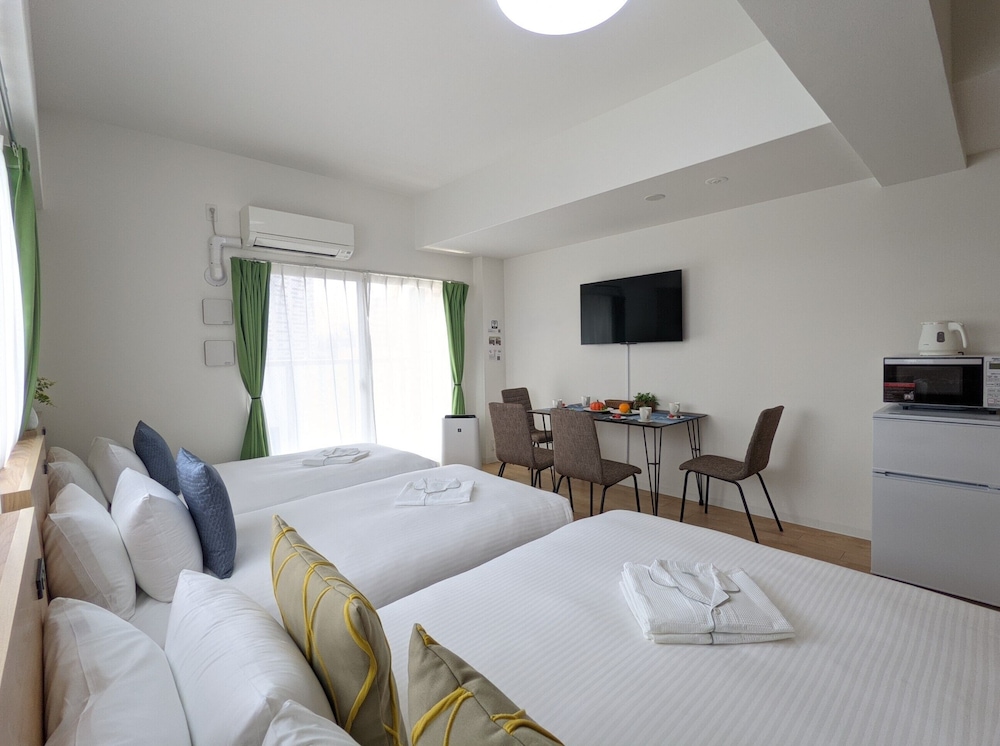 ファミリー 4 人部屋 シティビュー バルコニー0 | ESLEAD HOTEL Namba South Ⅰ