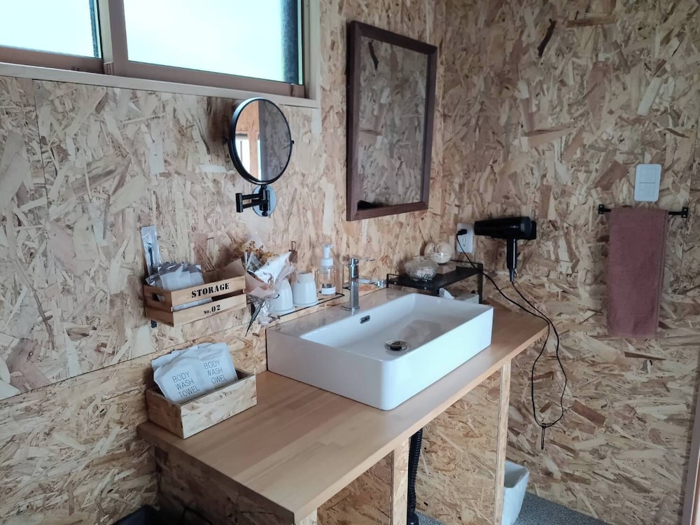 モダンジャパンハウス 禁煙 オーシャンビュー A, ペット不可 バスルームの設備2 | 一棟貸し宿　凪nagi