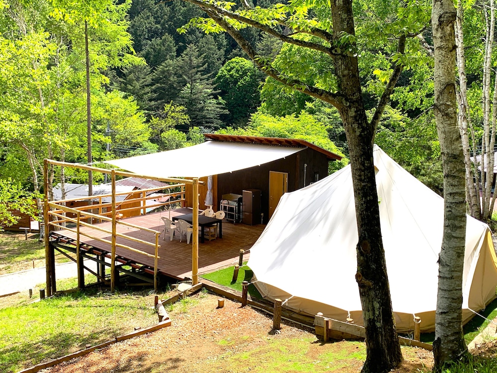 タイプAコンフォート テント バルコニー マウンテンビュー | Glamping La Fonte