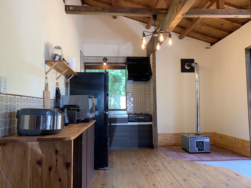 ラグジュアリー スタジオスイート バルコニー マウンテンビュー 専用キッチン0 | Glamping La Fonte