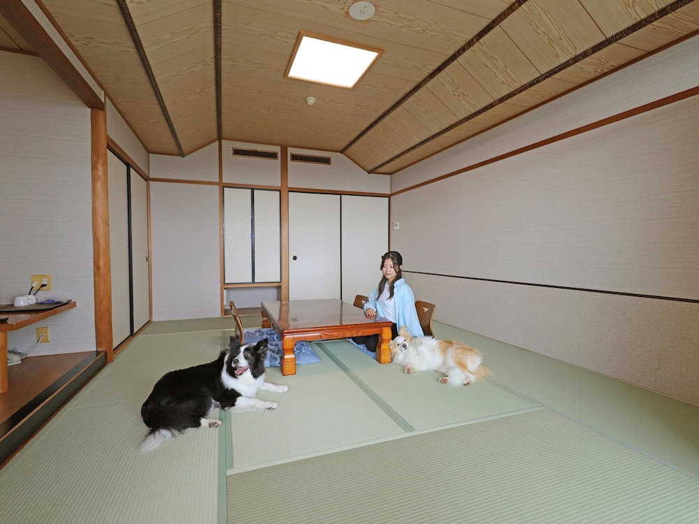 【オーシャンビュー】和室10畳 禁煙 客室2 | 南紀白浜わんわんパラダイス