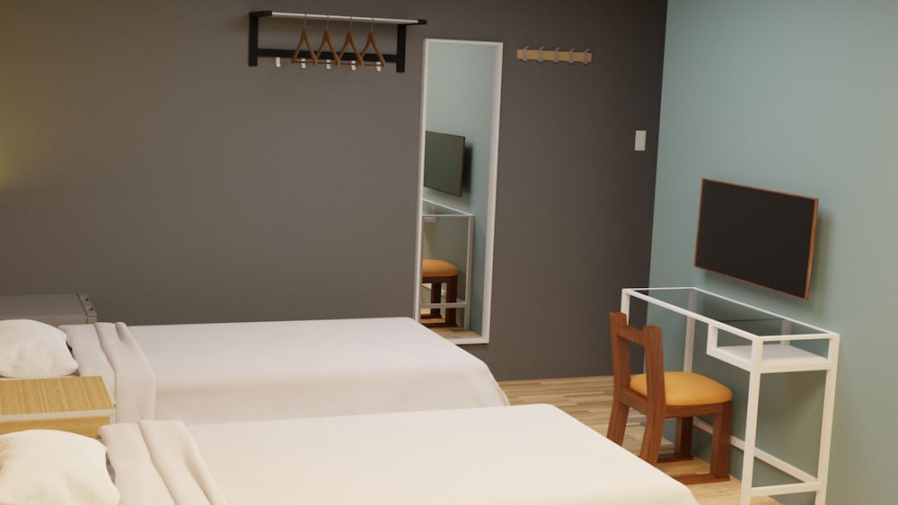 スーペリア ツインルーム シングルベッド 2 台 禁煙 専用バスルーム 客室6 | My Home Inn Sennan Onosato