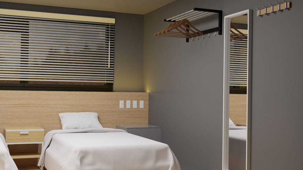 スーペリア ツインルーム シングルベッド 2 台 禁煙 専用バスルーム 客室7 | My Home Inn Sennan Onosato