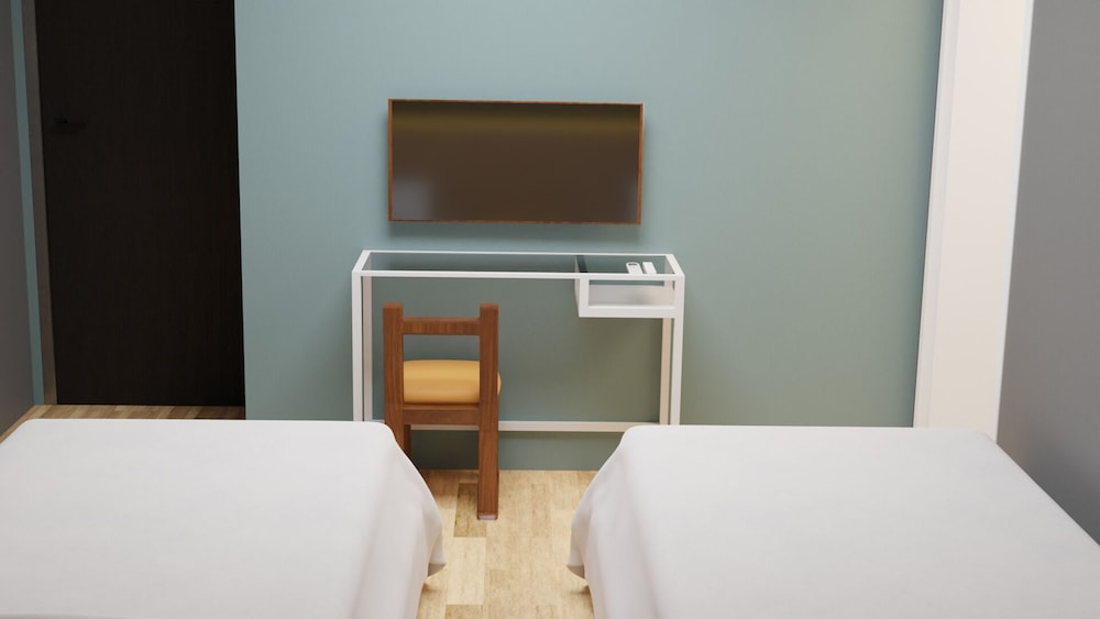 スーペリア ツインルーム シングルベッド 2 台 禁煙 専用バスルーム 客室5 | My Home Inn Sennan Onosato