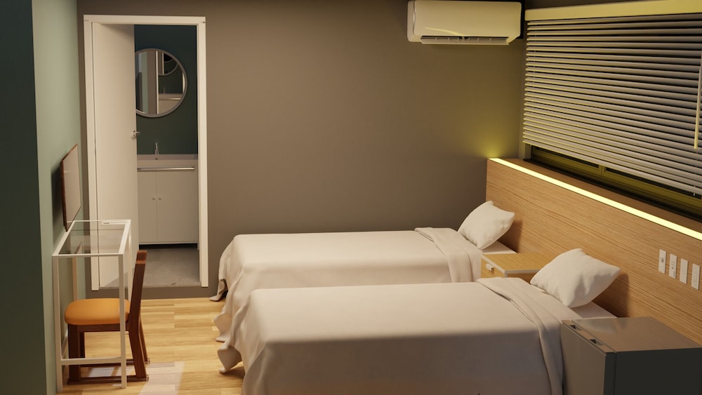 スーペリア ツインルーム シングルベッド 2 台 禁煙 専用バスルーム 客室3 | My Home Inn Sennan Onosato