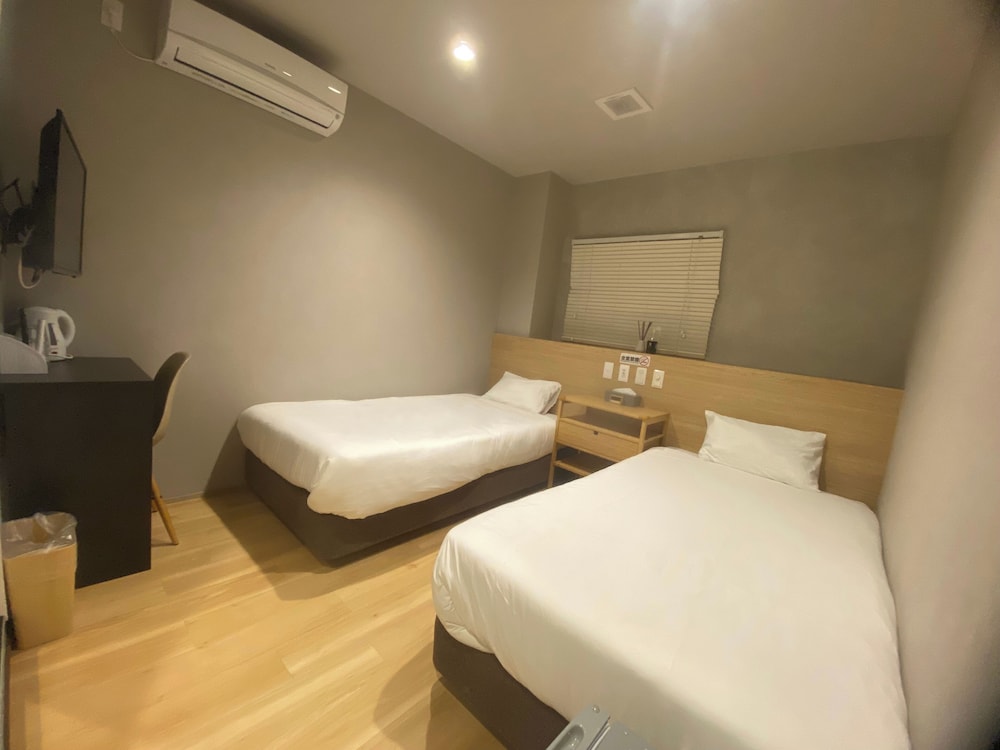 クラシック ツインルーム シングルベッド 2 台 禁煙 専用バスルーム バスルーム4 | My Home Inn Sennan Onosato