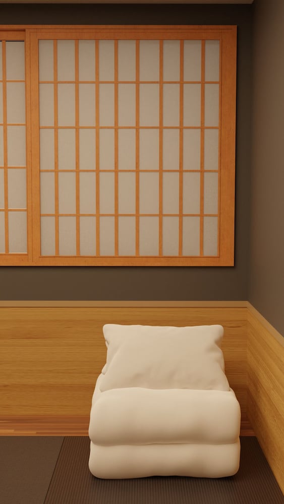 スーペリア ダブルルーム 布団 禁煙 専用バスルーム 客室4 | My Home Inn Sennan Onosato