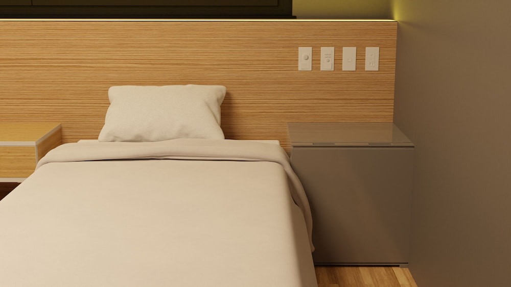 スーペリア ツインルーム シングルベッド 2 台 禁煙 専用バスルーム 客室1 | My Home Inn Sennan Onosato