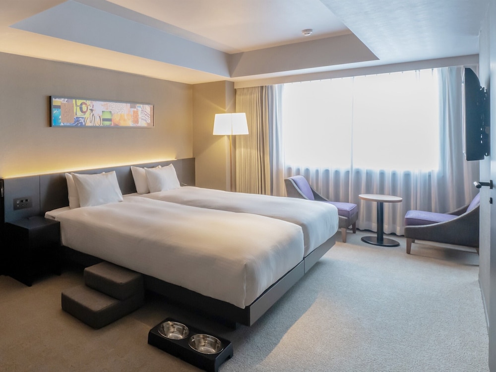 [Dog Friendly] プレミア ツイン 禁煙 客室1 | hotel anddoggy京都二条