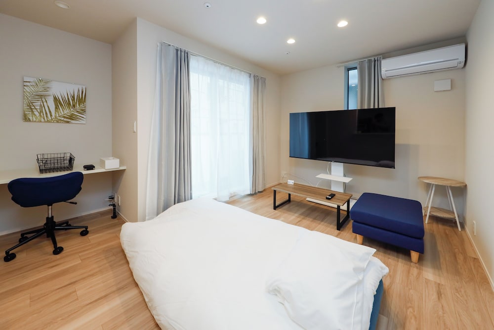 202, 302/4名収容 禁煙 リビング エリア3 | La Terrasse 東駒形 by Tranova