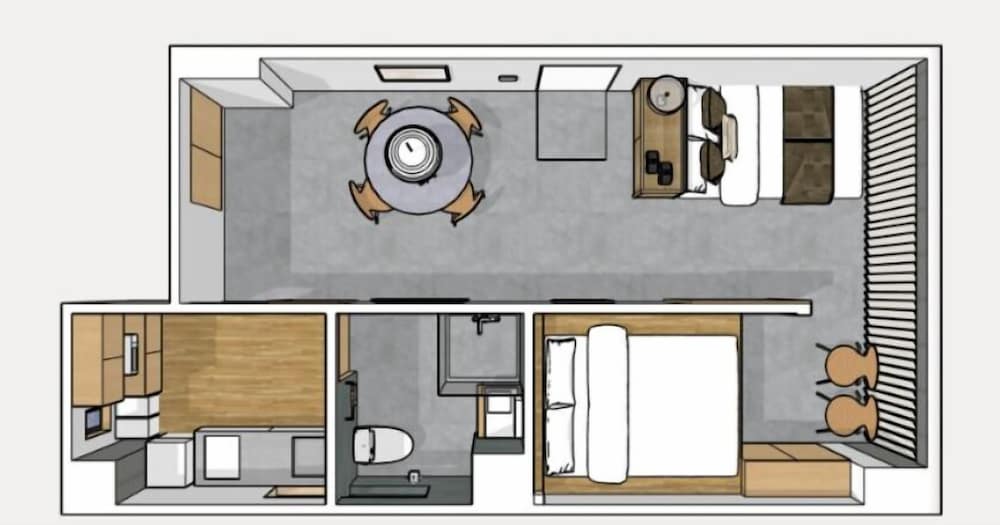 1F -To-ridoma- 客室0 | M/W HOTEL
