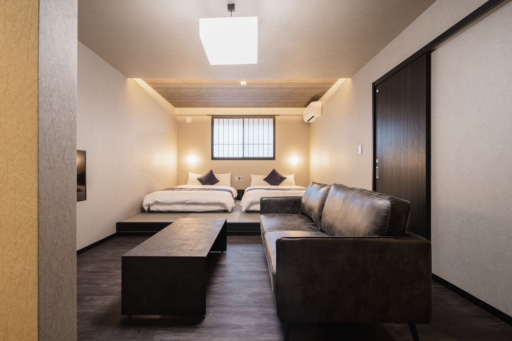 デラックス アパートメント ダブルベッド 2 台 禁煙 リビング エリア0 | BEPPU 和 -Nagomi-