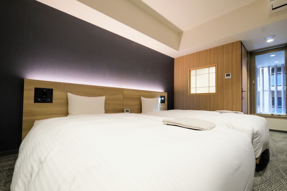 スタンダード ツインルーム ベッド (複数台) 禁煙 専用バスルーム | アルアホテル京都