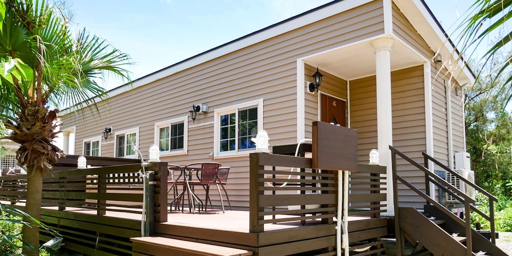 スタンダード ツインルーム ビーチビュー テラス / パティオ1 | ル グランブルー