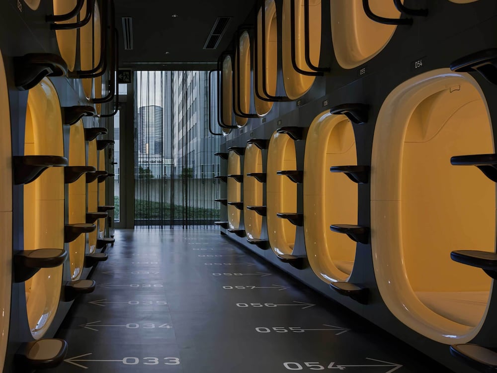 男性向けカプセル2名+睡眠レポート (いびき・無呼吸など) 禁煙 客室6 | ナインアワーズ品川駅スリープラボ for men