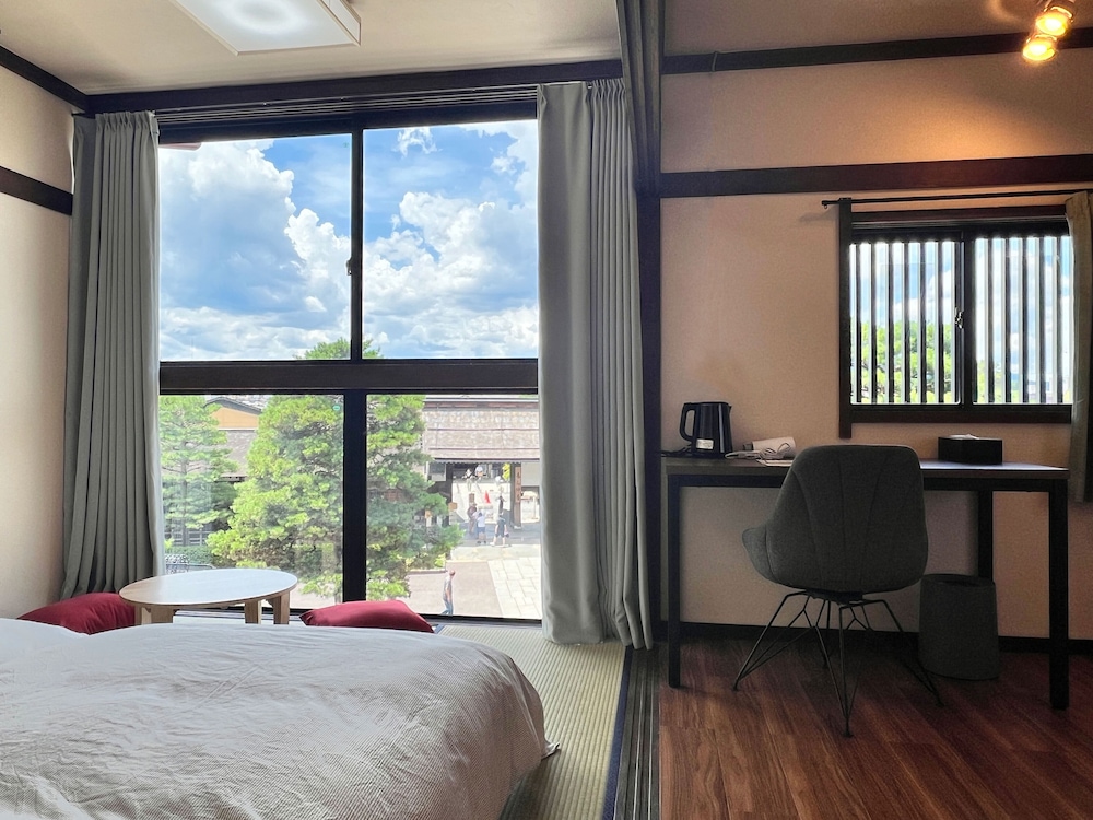 ジュニアスイートルーム 禁煙 専用バスルーム 部屋からの景観0 | Jinya Sunset Inn by Murasaki
