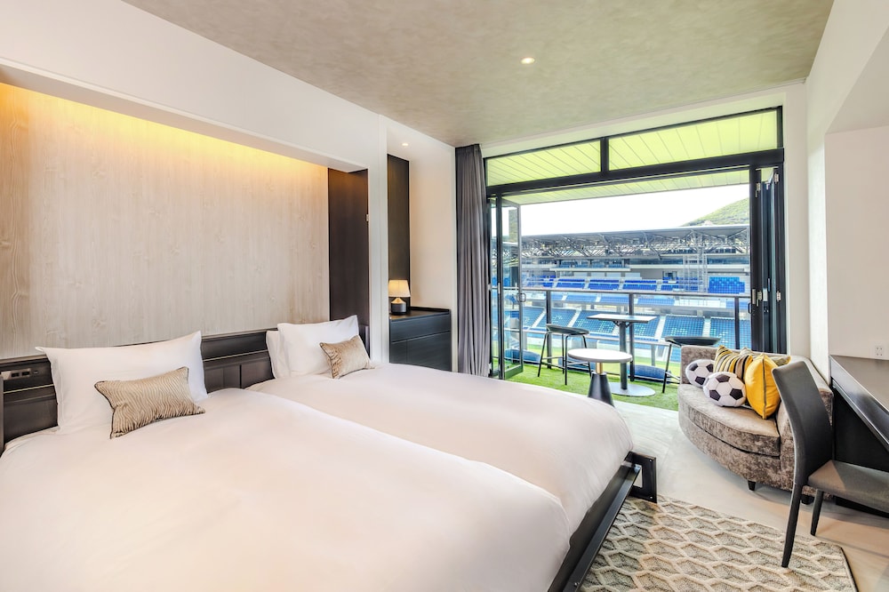 スタンダードスタジアムビューエキサイティングツインルーム 禁煙 | スタジアムシティホテル長崎