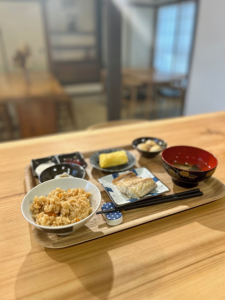 朝食1 | 古民家の宿　鎌倉楽庵ハナレ