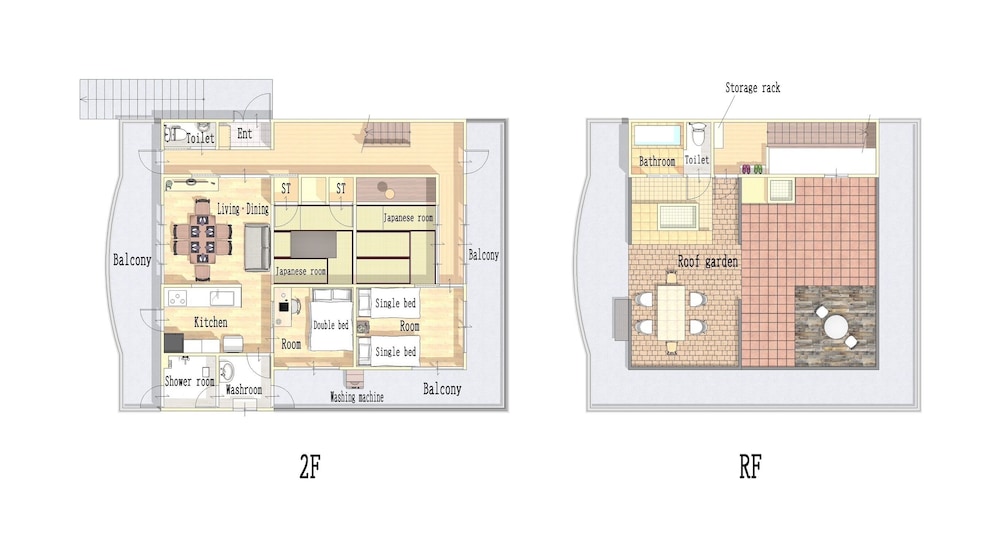 デラックス デュープレックス シティビュー フロアマップ0 | ANGO ISHIGAKIJIMA 1