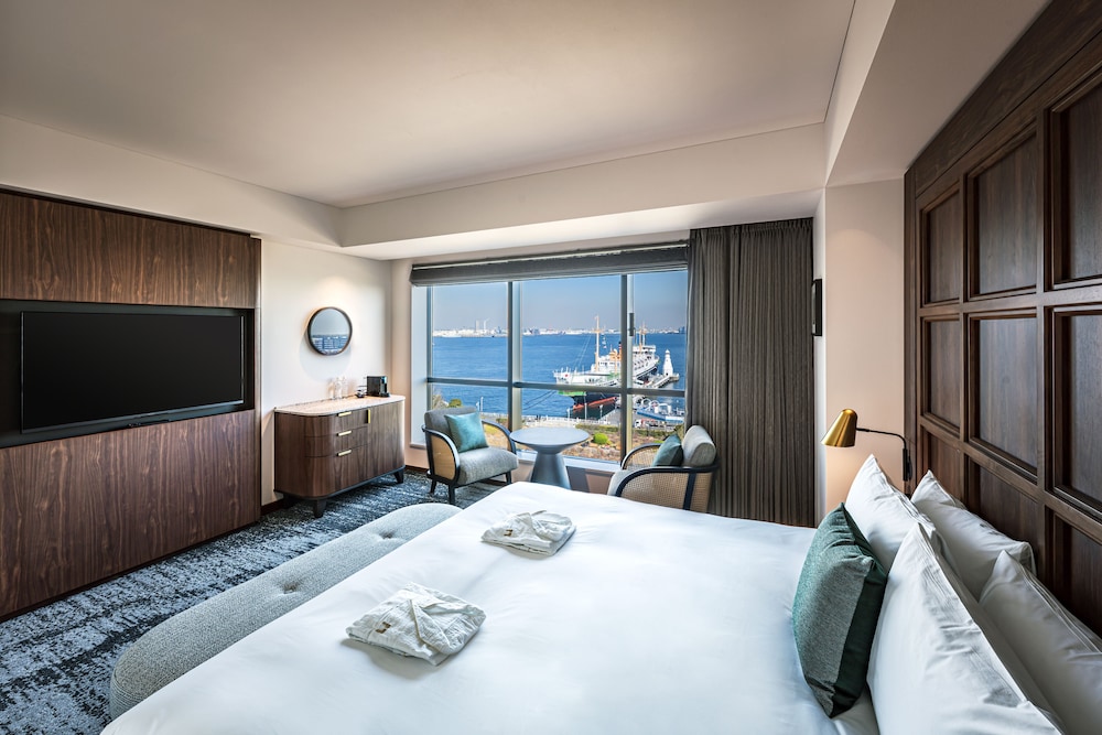 デラックスキングルーム 高層階 禁煙 部屋からの景観0 | THE GATE HOTEL 横浜 by HULIC