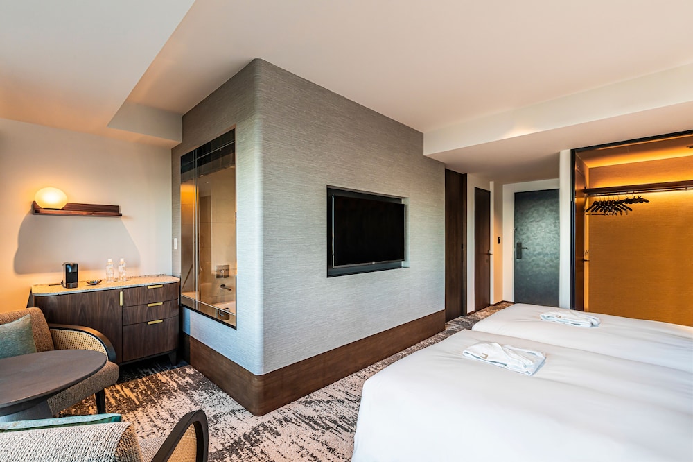 デラックスコーナーツインルーム 低層階 禁煙 バスルーム2 | THE GATE HOTEL 横浜 by HULIC