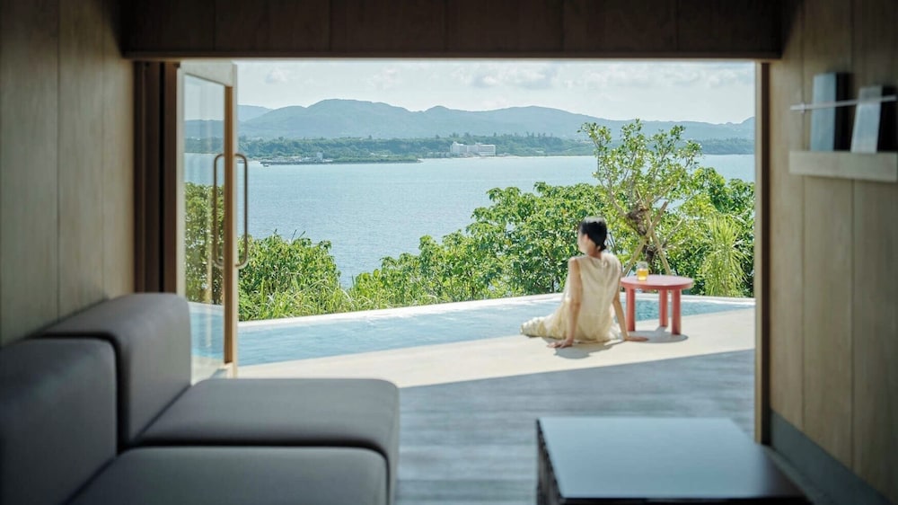 (Sea) ツイン 禁煙 部屋からの景観0 | YAWN YARD Kouri Island