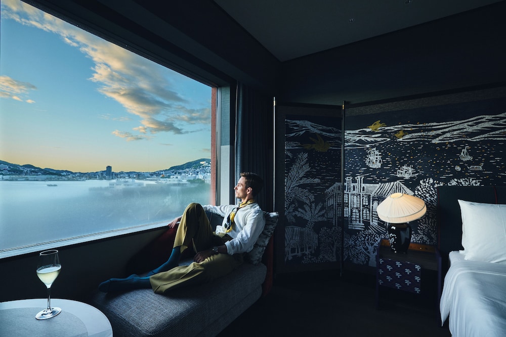 スタンダード ルーム ダブルベッド 2 台 (North Building) 部屋からの景観1 | ホテルインディゴ長崎グラバーストリート by IHG