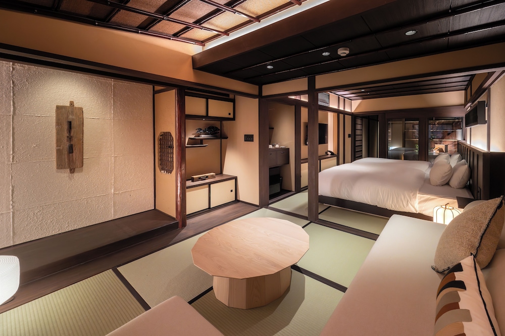 ツインルーム ダブルベッド 2 台 客室0 | Nazuna 京都 東本願寺