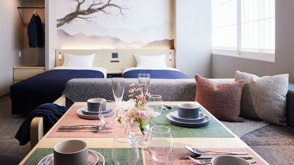 ファミリー アパートメント ベッド (複数台) 禁煙 キッチン 客室1 | Minn 四条大宮