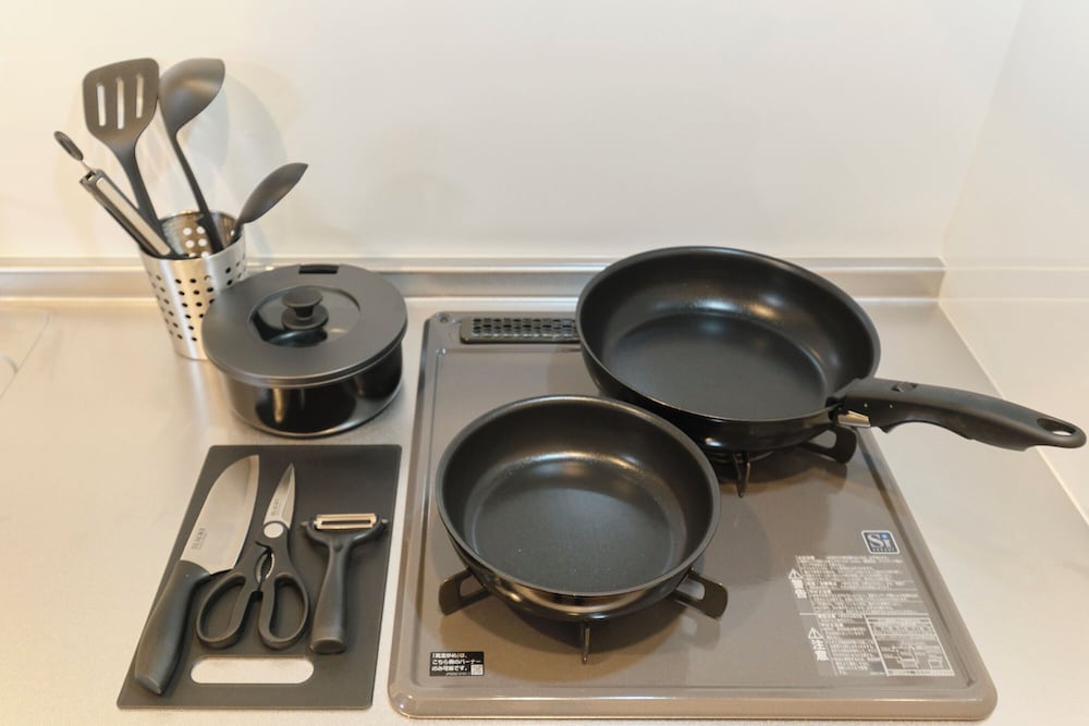 C (7名収容) 禁煙 専用キッチン3 | J-ARC 曙橋 by Tranova