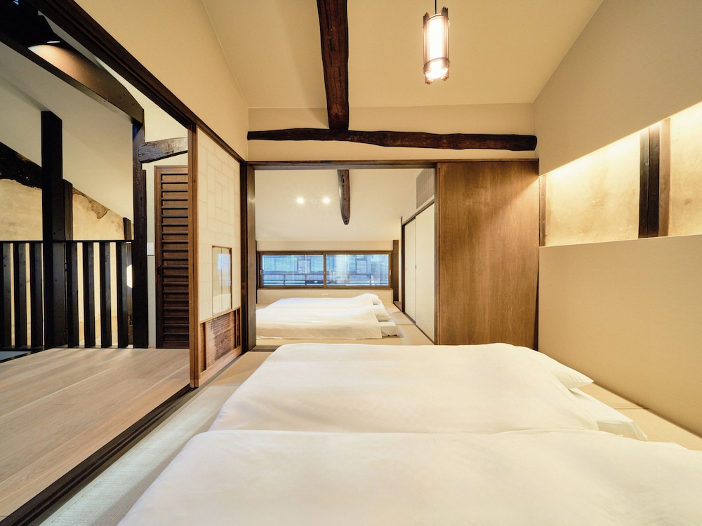 [雪見] 2階建て京町家スイート 3ベッドルーム 露天風呂付 禁煙 (1-6名) 客室17 | Kyoto Machiya 鴨川ガーデンズ