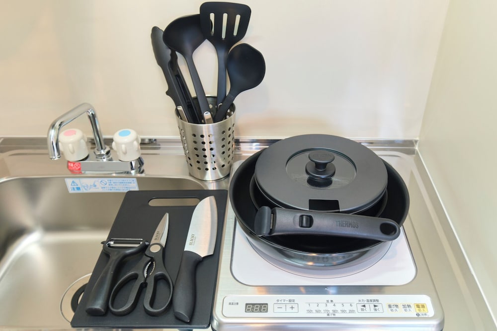 A (2名収容) 禁煙 専用キッチン2 | Le Cocon Nakarokugo by Tranova