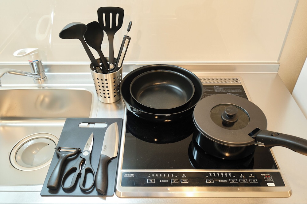 B (2名収容) 禁煙 専用キッチン1 | Le Cocon Nakarokugo by Tranova