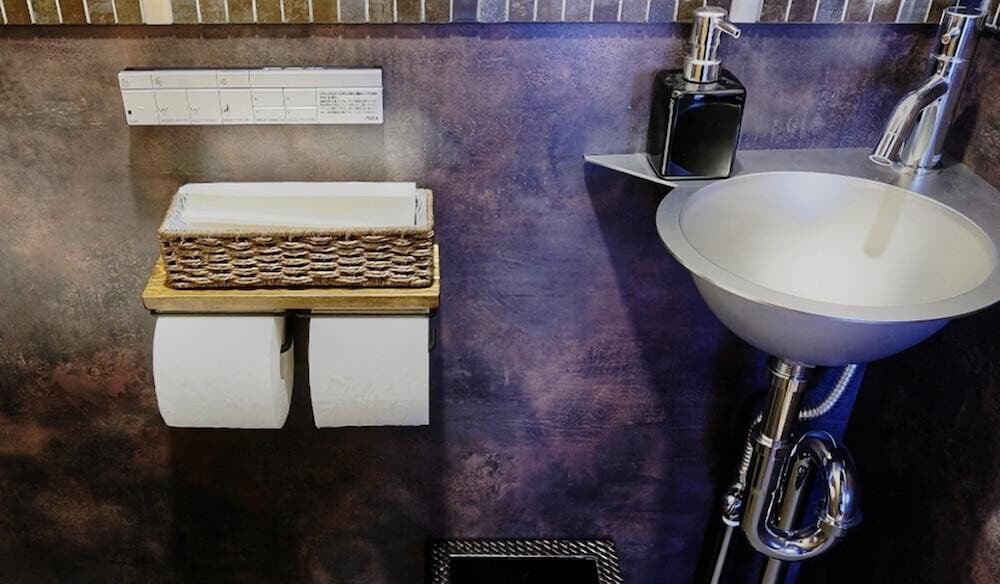 デラックス ダブルルーム バスルーム2 | Kokonoe Machiya