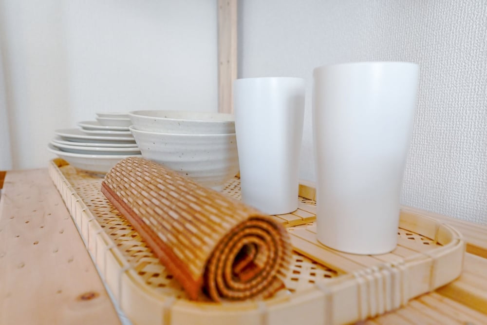 クラシック アパートメント バルコニー (203) 客室内のダイニングエリア0 | Fukuoka Loft 203