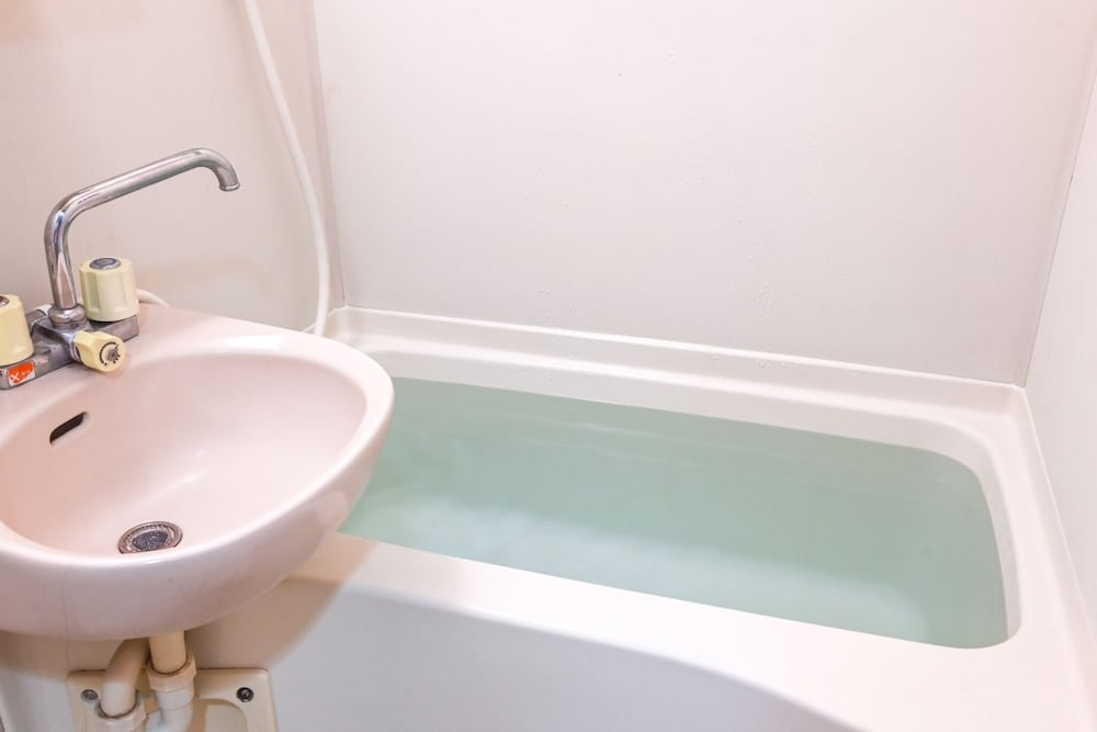 クラシック アパートメント バルコニー (203) バスルーム1 | Fukuoka Loft 203