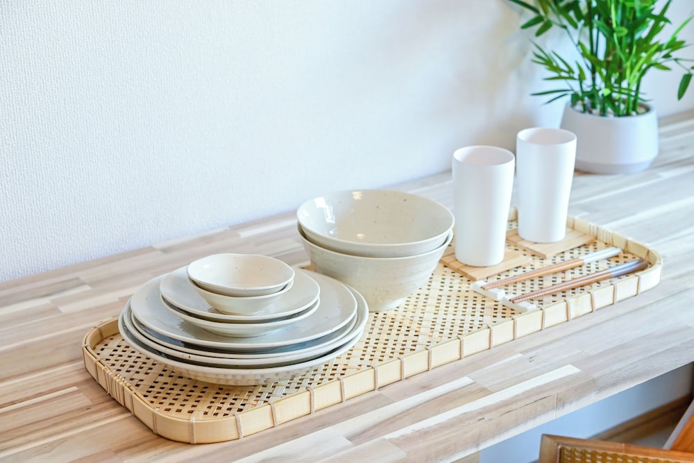 クラシック アパートメント バルコニー (203) 専用キッチン3 | Fukuoka Loft 203