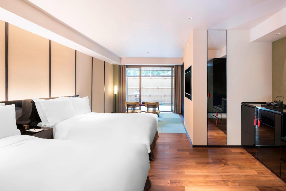 ルーム シングルベッド 2 台 禁煙 ガーデンビュー (YUZUNOHA) | 翠嵐 ラグジュアリーコレクションホテル 京都