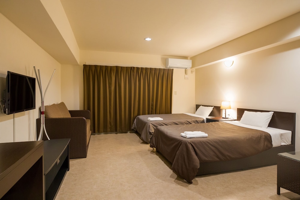 ツインルーム　オーシャンビュー　禁煙 (スペシャル) 客室1 | コンドミニアムホテル モンパ