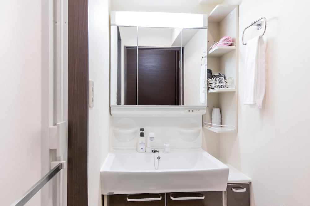 ツインルーム　オーシャンビュー　禁煙 (スペシャル) バスルームのシンク0 | コンドミニアムホテル モンパ