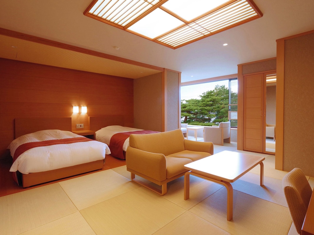 ビューバス付, 和室 ツインベッドルーム 禁煙 | 浄土ヶ浜パークホテル