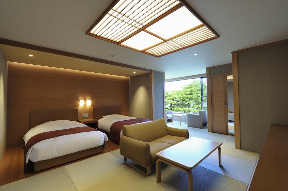 ビューバス付, 和室 ツインベッドルーム | 浄土ヶ浜パークホテル