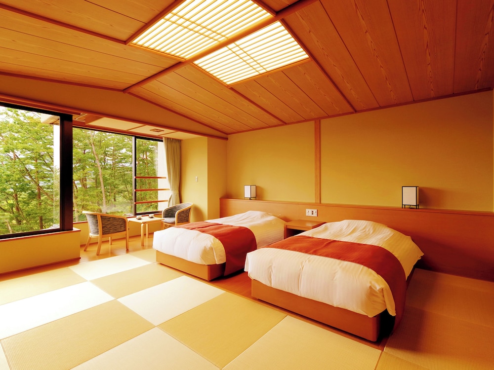 和室 ツインベッドルーム 禁煙 | 浄土ヶ浜パークホテル