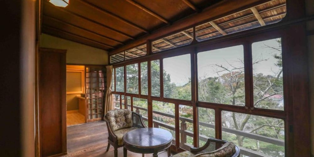 和風ツインルーム バルコニーからの眺望0 | 文化財のお宿 千歳楼