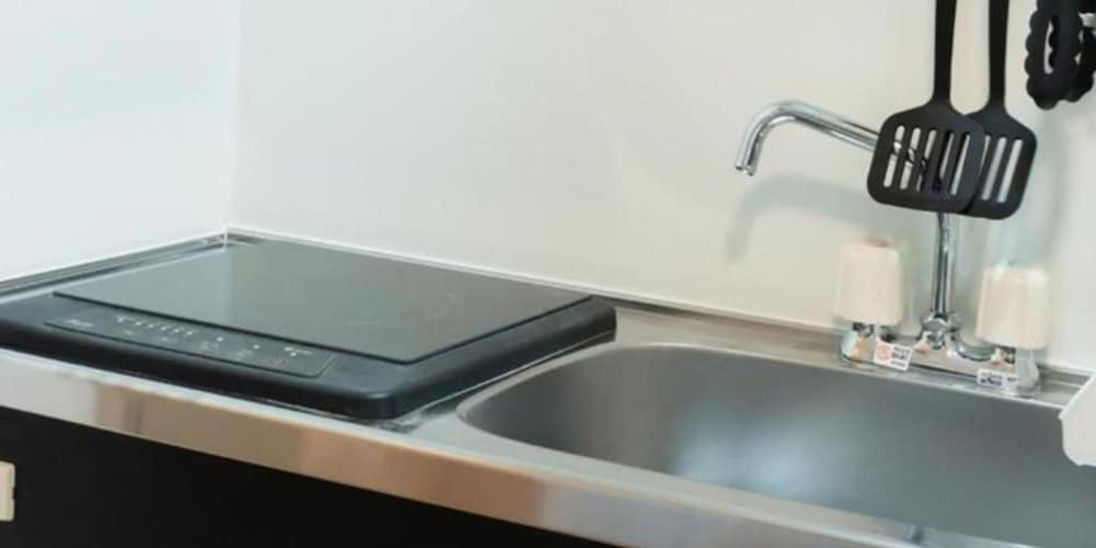 ベーシック ツインルーム 専用キッチン0 | 文化財のお宿 千歳楼