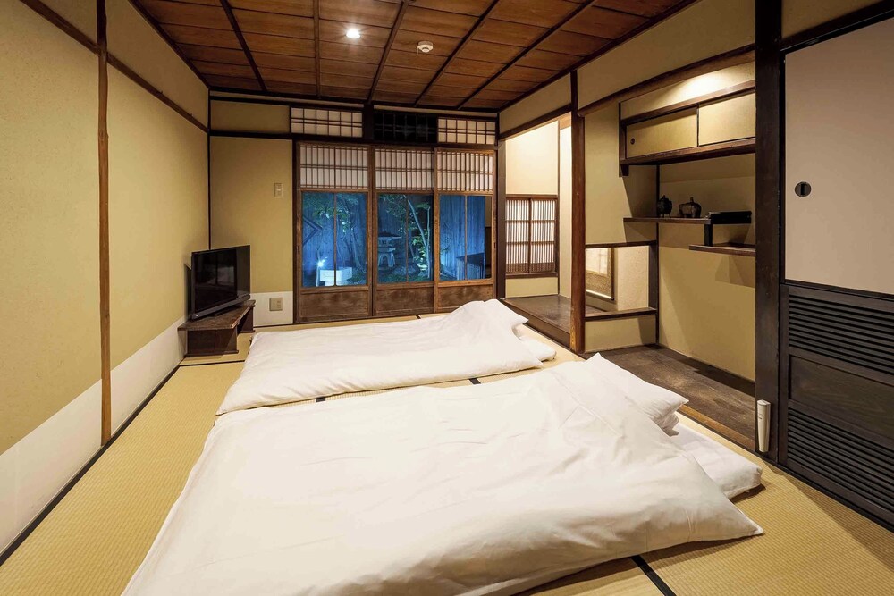 トラディショナル ハウス 2 ベッドルーム キッチン ガーデンビュー 客室25 | Konoha Yura Machiya House