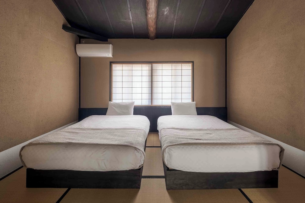 トラディショナル ハウス 2 ベッドルーム キッチン ガーデンビュー 客室2 | Konoha Yura Machiya House