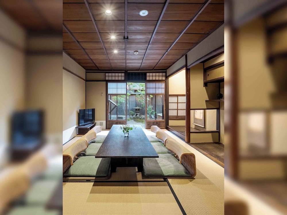 トラディショナル ハウス 2 ベッドルーム キッチン ガーデンビュー 客室4 | Konoha Yura Machiya House