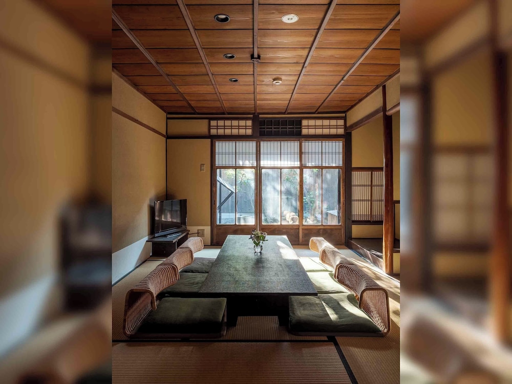 トラディショナル ハウス 2 ベッドルーム キッチン ガーデンビュー 客室14 | Konoha Yura Machiya House