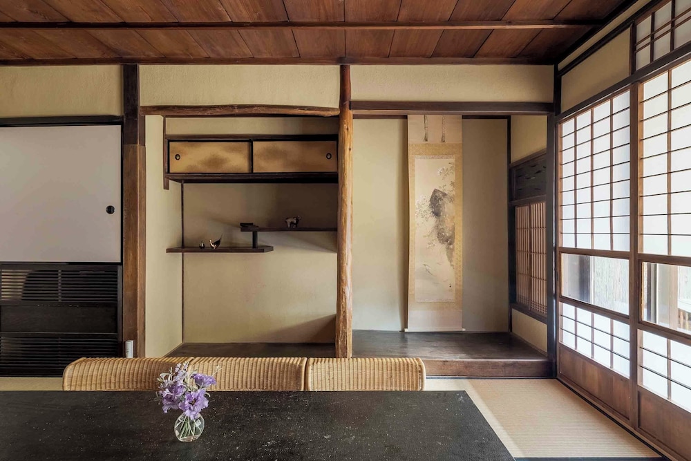 トラディショナル ハウス 2 ベッドルーム キッチン ガーデンビュー 客室18 | Konoha Yura Machiya House